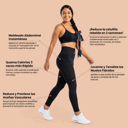 Leggings 3D VidaLiviana: redefine tu silueta sin esfuerzo.